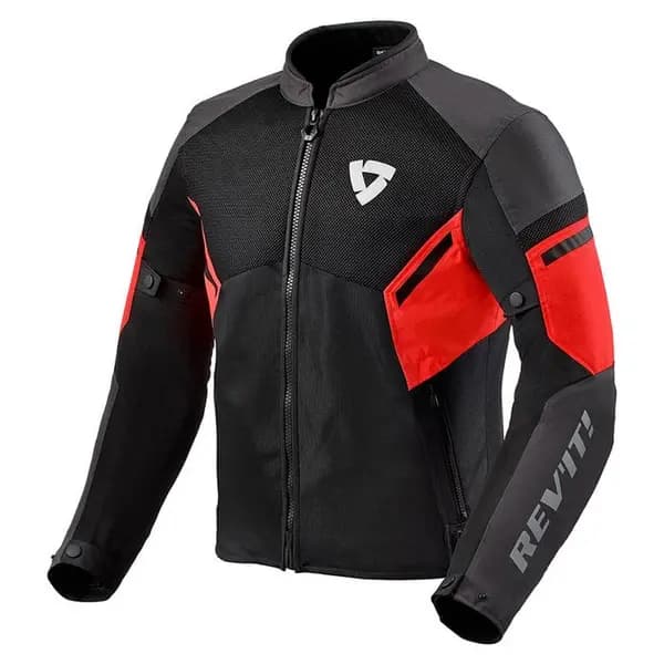 REV'IT! GT R Air 3 Jacket Black Neon Red Size L