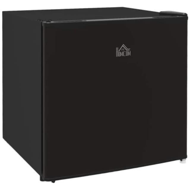 HOMCOM 35L Tabletop Freezer with Adjustable Temperature Wire Shelf Black