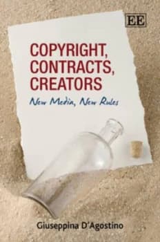 Copyright Contracts Creators by Giuseppina Dagostino Hardback