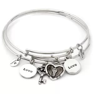 Chrysalis Two Of A Kind Love Expandable Bangle JEWEL CRBT1901SP