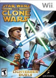 Star Wars The Clone Wars Lightsaber Duels Nintendo Wii Game