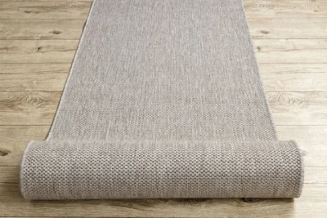 RUGSX Sisal Floorlux Runner Silver unisex