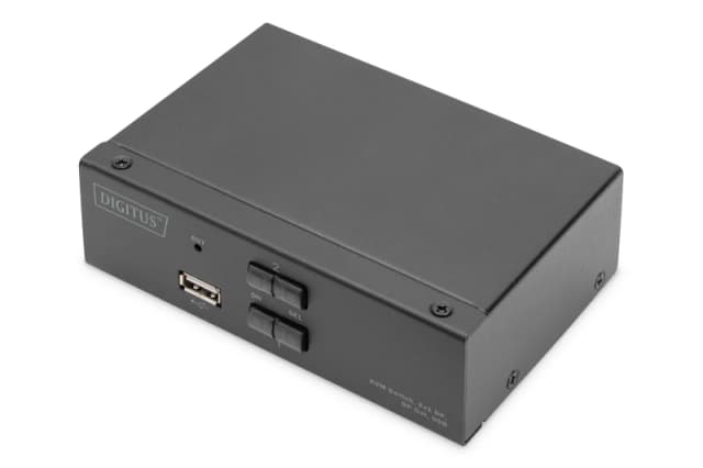 Digitus KVM Switch. 2x1 DP. DP Out.USB
