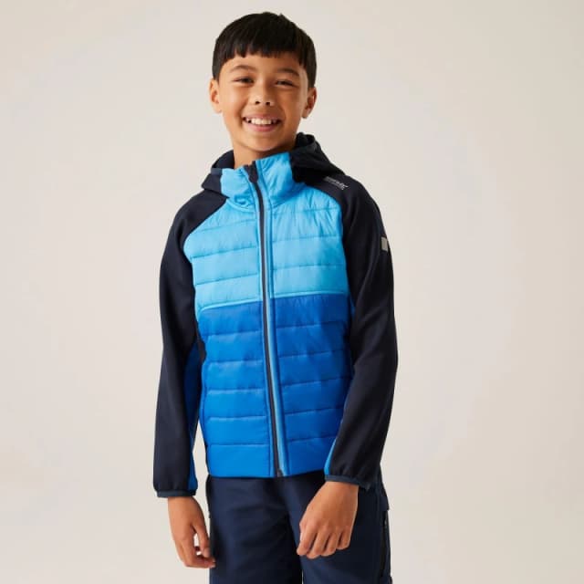 Child hooded jacket Regatta Kielder IX Bleu Male 15/16 ans