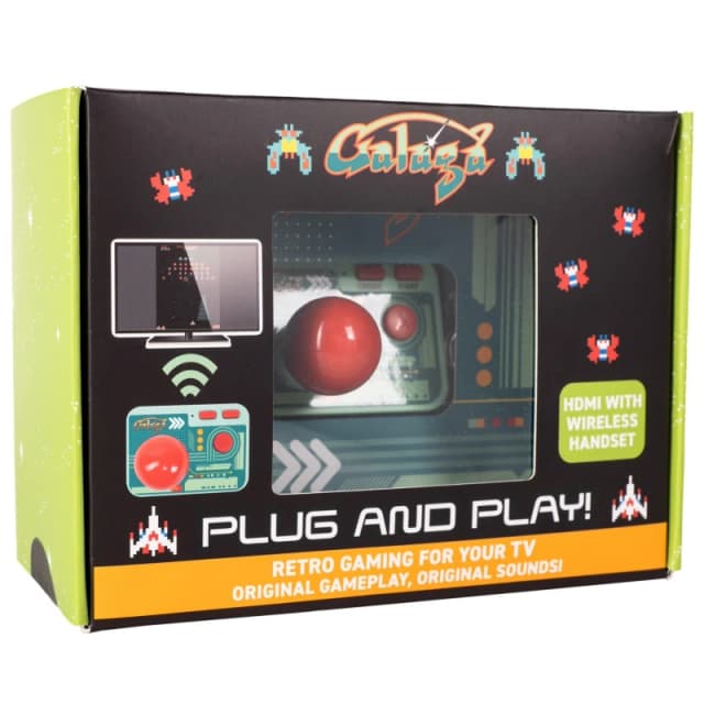 Galaga Plug and Play Retro Game Multi unisex One Size