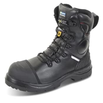 Click Trencher Plus Side Zip Boot Black - Size 6