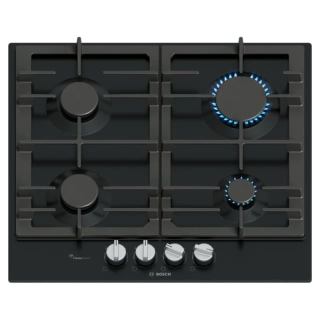 Bosch Series 6 PCP6A6I90 58cm Gas Hob - Black