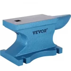 VEVOR Single Horn Anvil Cast Iron Anvil Blacksmith for Sale Forge Tools and Equipment Anvil Rugged Round Horn Anvil Blacksmith Jewelers Metalsmith Bla
