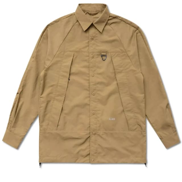 Elliker Long sleeve zippered technical jersey Elliker Craw Beige Male L