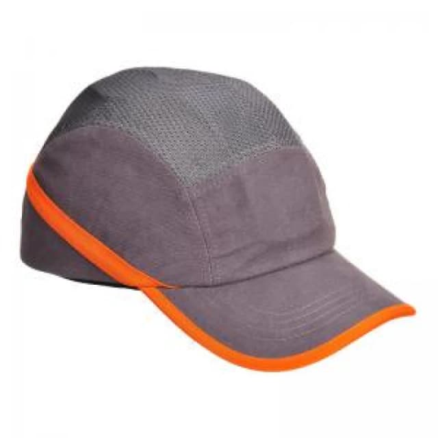 Portwest Vent Cool Bump Cap PW69GRR Colour: Grey / Orange