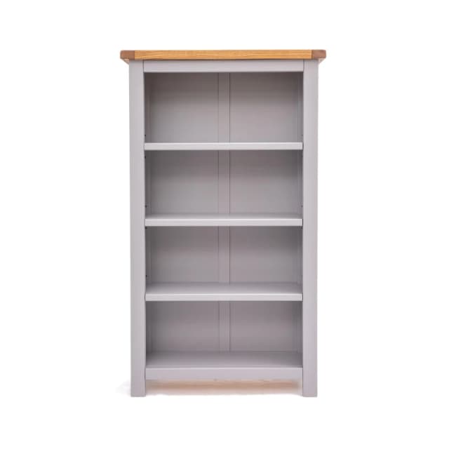 Cabinet Bits Bookcase 120x70x25cm in Grey Size: 120 x 70 x 25cm Grey Unisex 120 x 70 x 25 cm