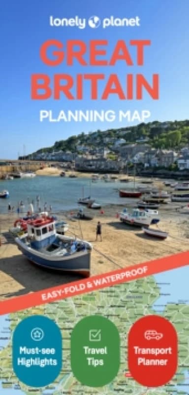 Lonely Planet Great Britain Planning Map Sheet map, folded