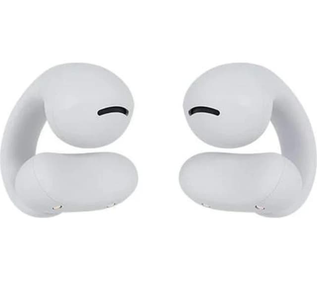 HAPPY PLUGS Clip Wireless Bluetooth Noise Cancelling Earbuds - White 7319922326260