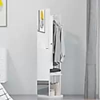 Homcom Dressing Mirror with Jewelry Cabinet