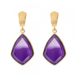 Juvi Designs Egadi gold glamour puss earrings NA