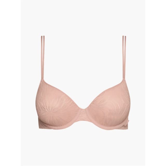 Calvin Klein Marquisette Lightly Lined Demi Bra - Nude Nude 32B