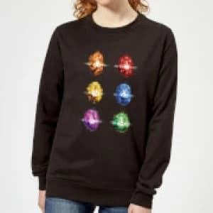 Avengers Infinity Stones Womens Sweatshirt - Black