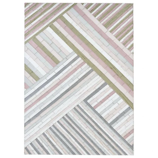 Beliani Wall Decor Tembesi Glass 70 Cm Multicolour