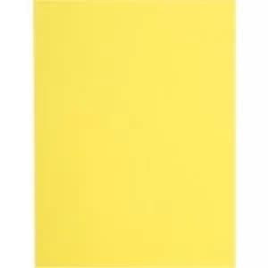 Exacompta Recycled Square Cut Folders 160005E A4 Yellow 220gsm Board Pack of 500