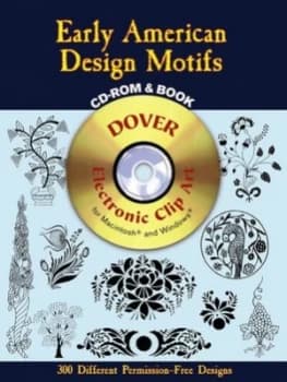 Early American Design Motifs Cd-Rom and Book by Suzanne E. Chapman Paperback