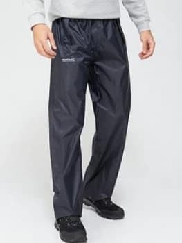 Regatta Stormbreak Over Trousers - Navy Size M Men