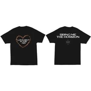 Bring Me The Horizon - Love Unisex Large T-Shirt - Black