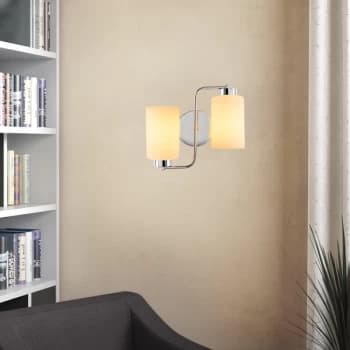 Balcova - N-346 Silver Wall Lamp