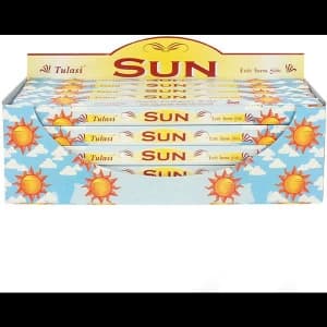 Pack of 25 Tulasi Sun Incense