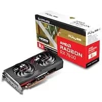Sapphire Radeon RX 7600 Pulse Gaming 8GB GDDR6 PCI-Express Graphics Card