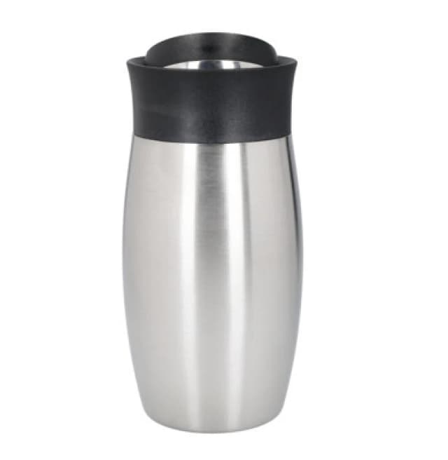 BarCraft Stainless Steel Flip Top Cocktail Shaker, 450ml. Silver