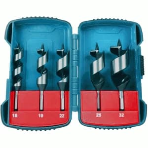 Makita 5 Piece Stubby Auger Drill Bit Set