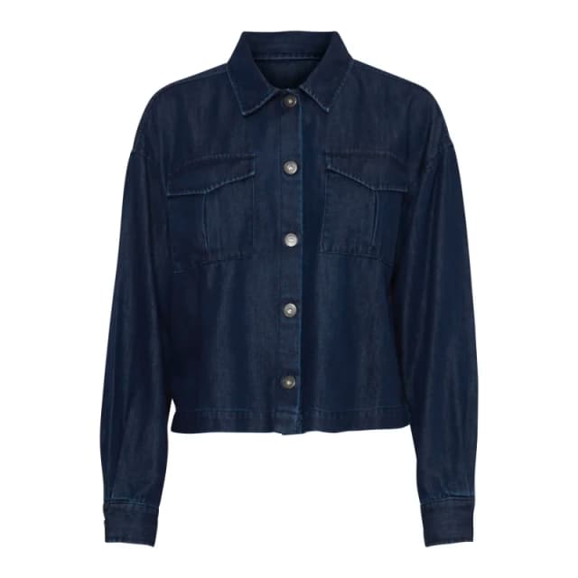 Ichi Womens denim jacket Ichi Aubrey Bleu Female 42