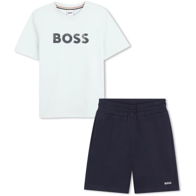 Boss Boss T Shirt Set Jn63 Light Green male 12Y