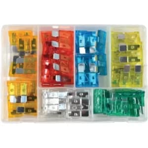 60 Pce Standard Auto Blade Fuse Set