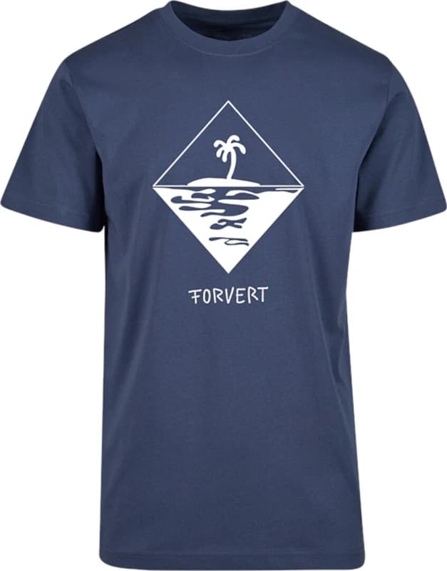 Brandit Forvert Morro Bay T-Shirt, blue, Size S for Men