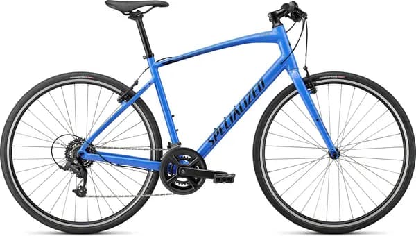 2022 Specialized Sirrus 1.0 Hybrid Bike in Gloss Sky Blue