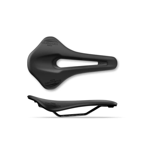 Selle San Marco Shortfit 2.0 Sport Saddle Black unisex WIDE (L3)