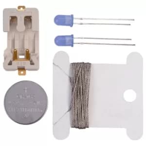 Light Stitches Conductive Thread Kit Blue LEDs