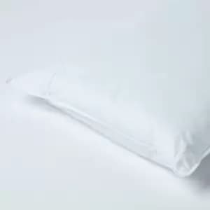 Ultraplume 100% Duck Feather Pillow - White - Homescapes