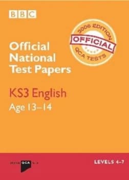 National Test Papers Ks3 English 2006 qca Paperback