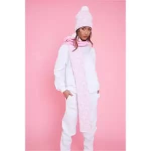 I Saw It First Pink Isaw Branded Scarf - Pink