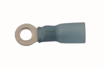 Blue Heatshrink Ring Terminal 6.0mm Pk 25 Connect 30202