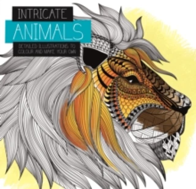 Intricate Animals : Detailed illustrations to colour and make your own Paperback / softback