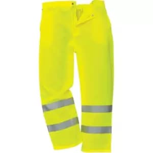 Yoko Unisex Work Hi-Vis Trousers (30/L UK) (Yellow) - Yellow