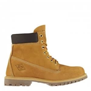 Lee Cooper Cooper 6" Junior Boys Rugged Boots - Honey