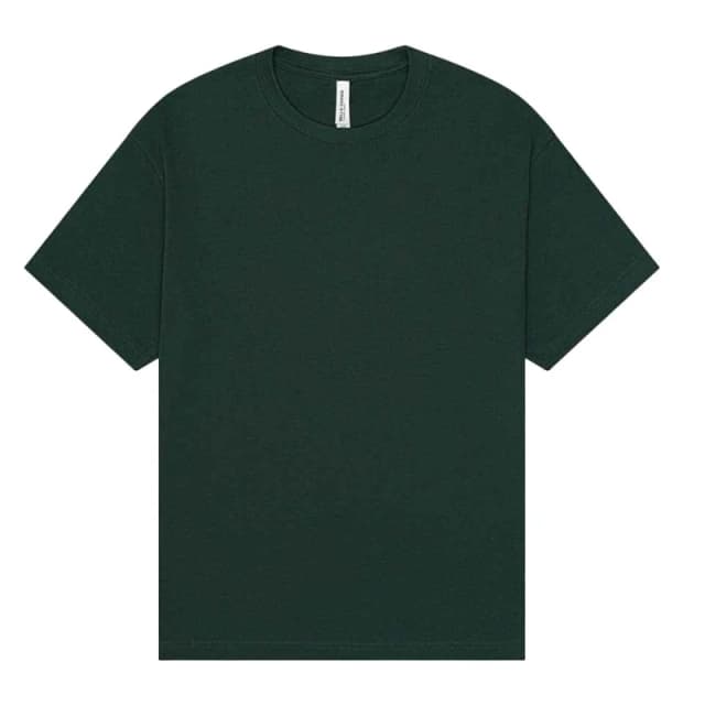 Bella + Canvas Mens Heavyweight Boxy T-Shirt in Green Size: XS Green Male XS