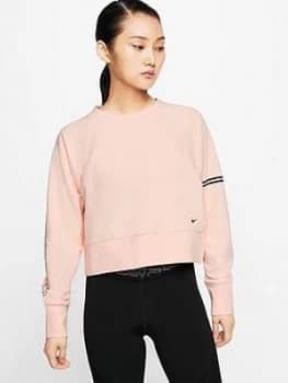 Nike Training Pro Dri-Fit Get Fit Crew - Coral