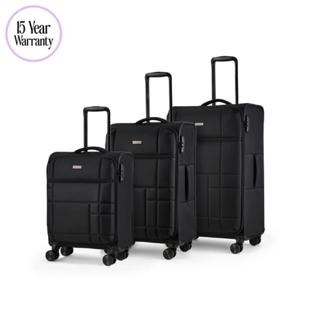 Rock Rock Tokyo Large Suitcase Black - Rock - Size: Large Black Large UH18101