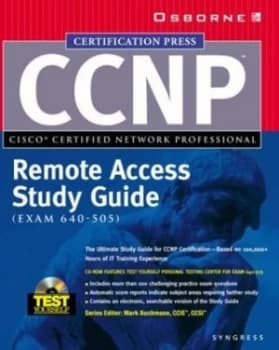 Ccnp Cisco Configuring Monitoring and Troubleshooting Dial-Up Services Study Guide Hardback