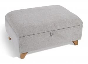 Linea Poppy Storage Footstool